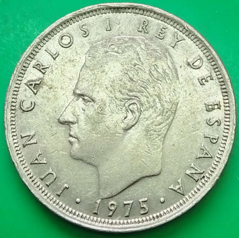 1975        25 Pesetas -  Coin       Spain         SUN15285
