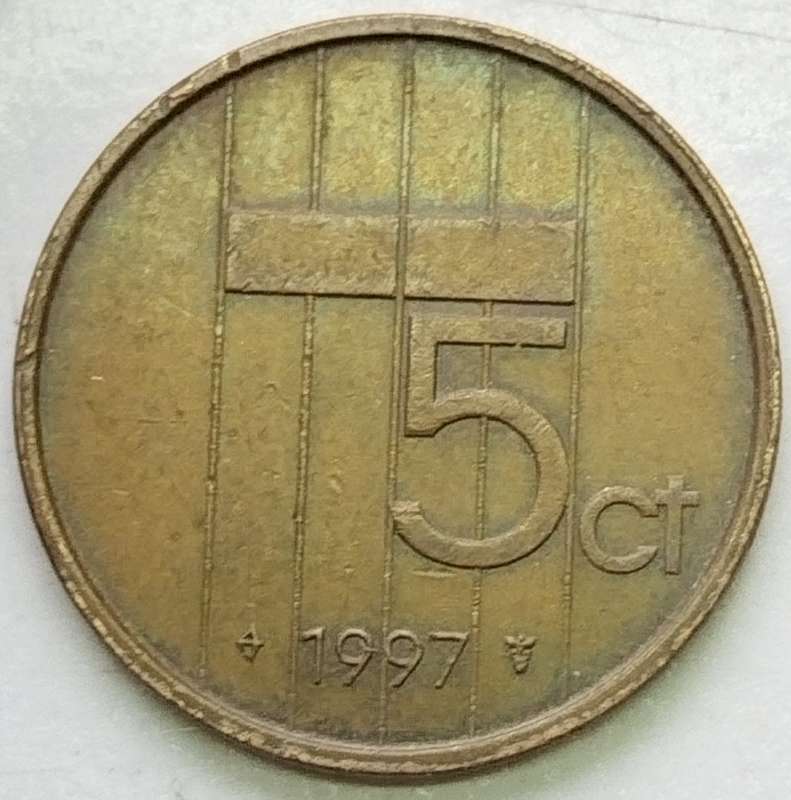 1997       5 Cents      Netherlands          SUN15288