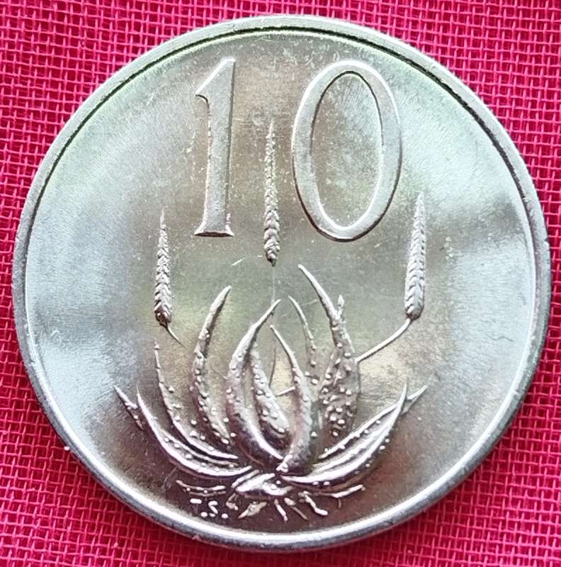 1975   10c   COIN  RSA                    SUN15298