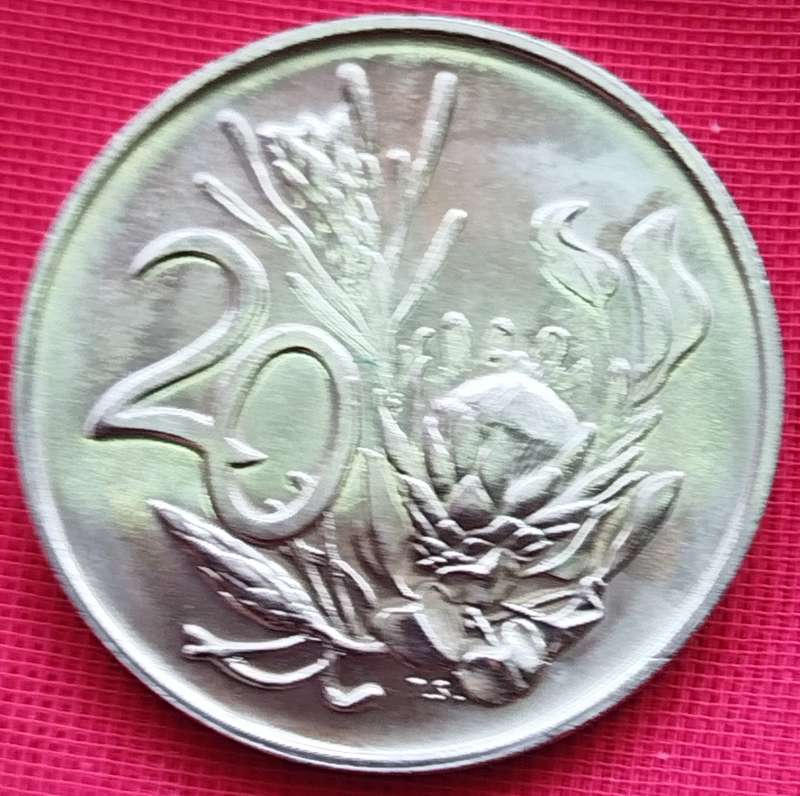 1975   20c   COIN  RSA                    SUN15304