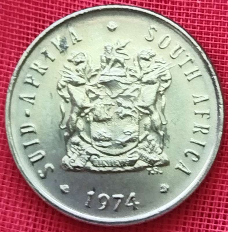 1974   5c  RSA                      SUN15324