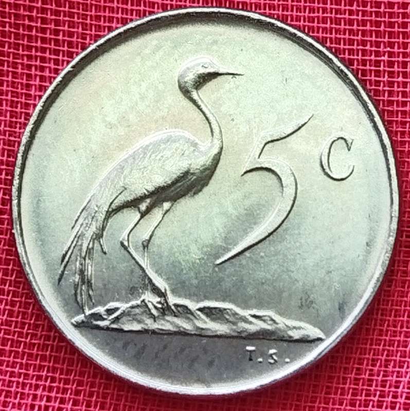 1974   5c  RSA                      SUN15324