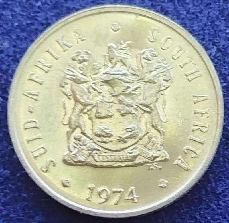 1974   5c  RSA                      SUN15338