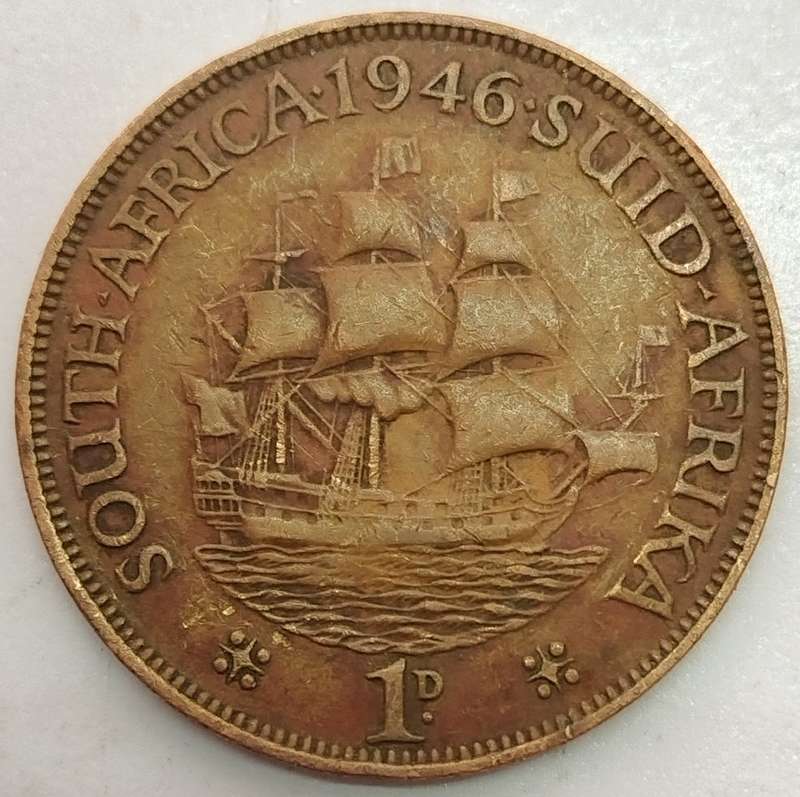 1946       PENNY  COIN        SA                       SUN15342