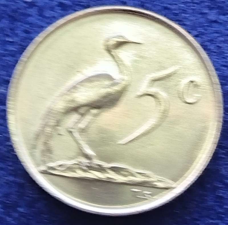 1969   5c   COIN   (English)       SUN15347