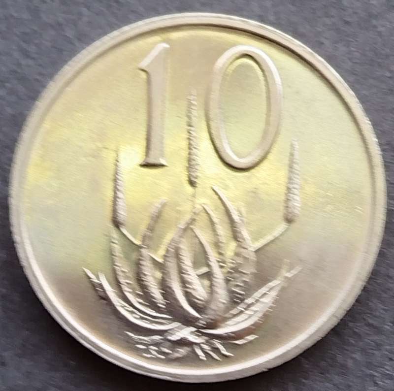 1974  10c  RSA                      SUN15383