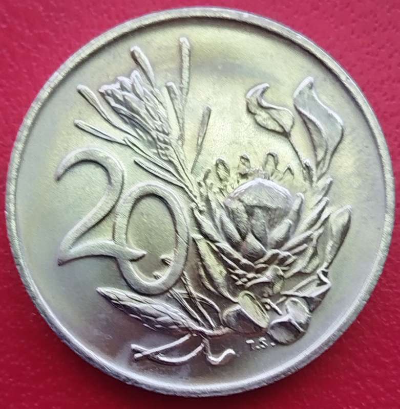 1975   20c   COIN  RSA                    SUN15368