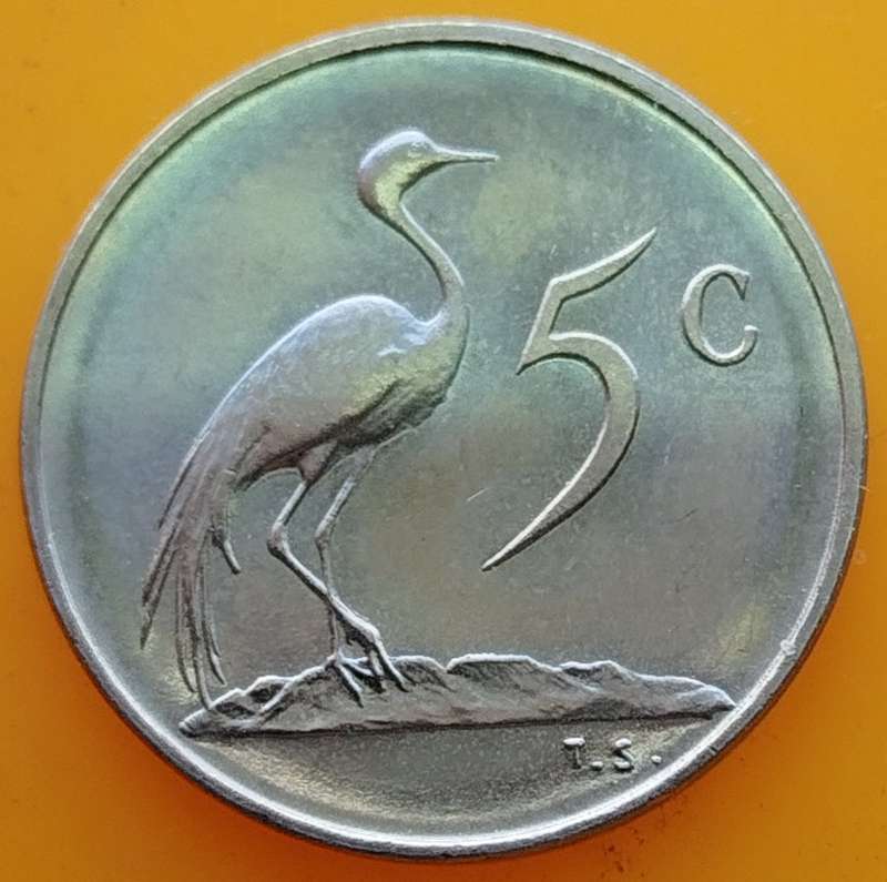 1974   5c  RSA                      SUN15389