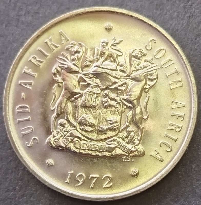 1972   20c   COIN  RSA                    SUN15406