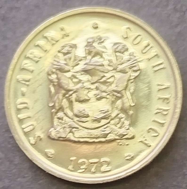1972   5c  RSA                      SUN15411