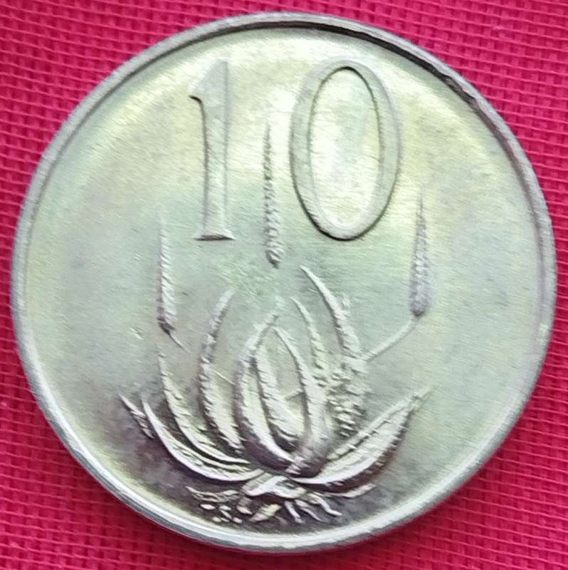 1975   10c   COIN  RSA                    SUN15415