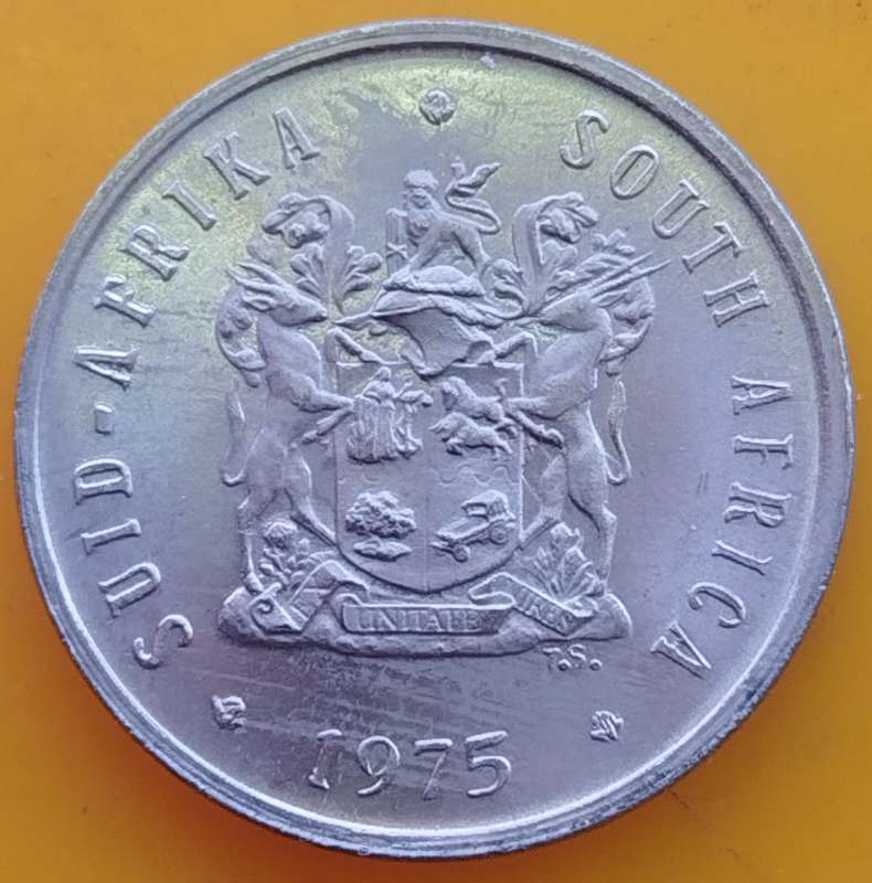 1975   5c   COIN  RSA                    SUN15418