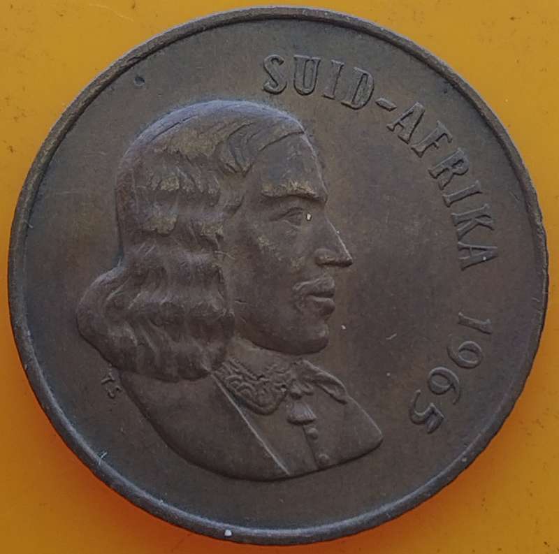 1965   2c   COIN   (Afrikaans)       SUN15437