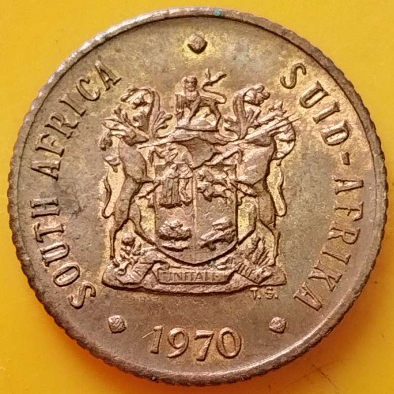 1970     1/2  Cent     Coin                SUN15494