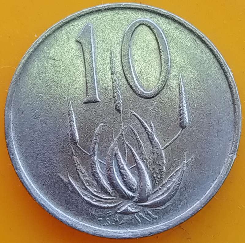 1983    10c   Coin     RSA           SUN15556