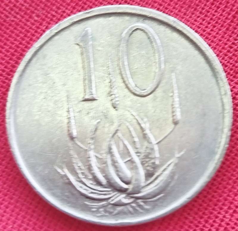 1988   10c   COIN  RSA                    SUN15579