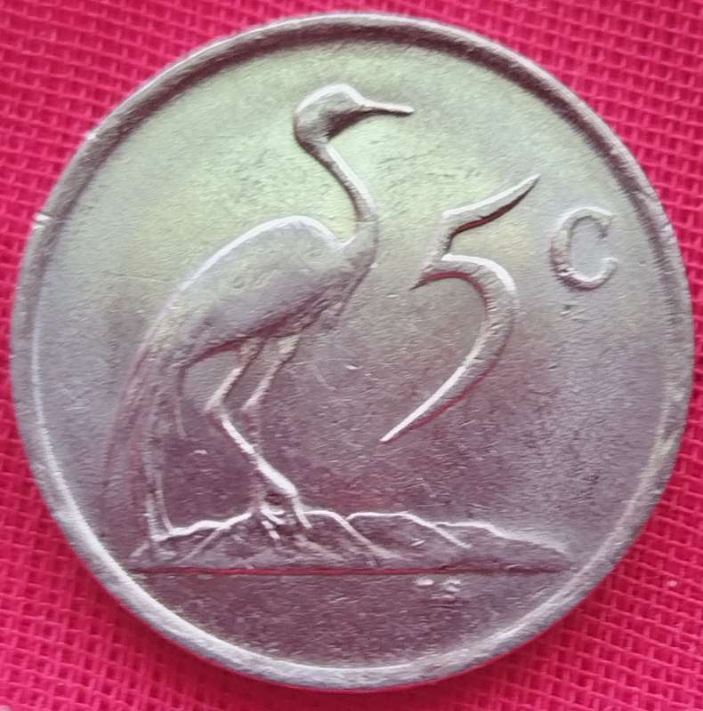 1985   5c   Coin                SUN15585