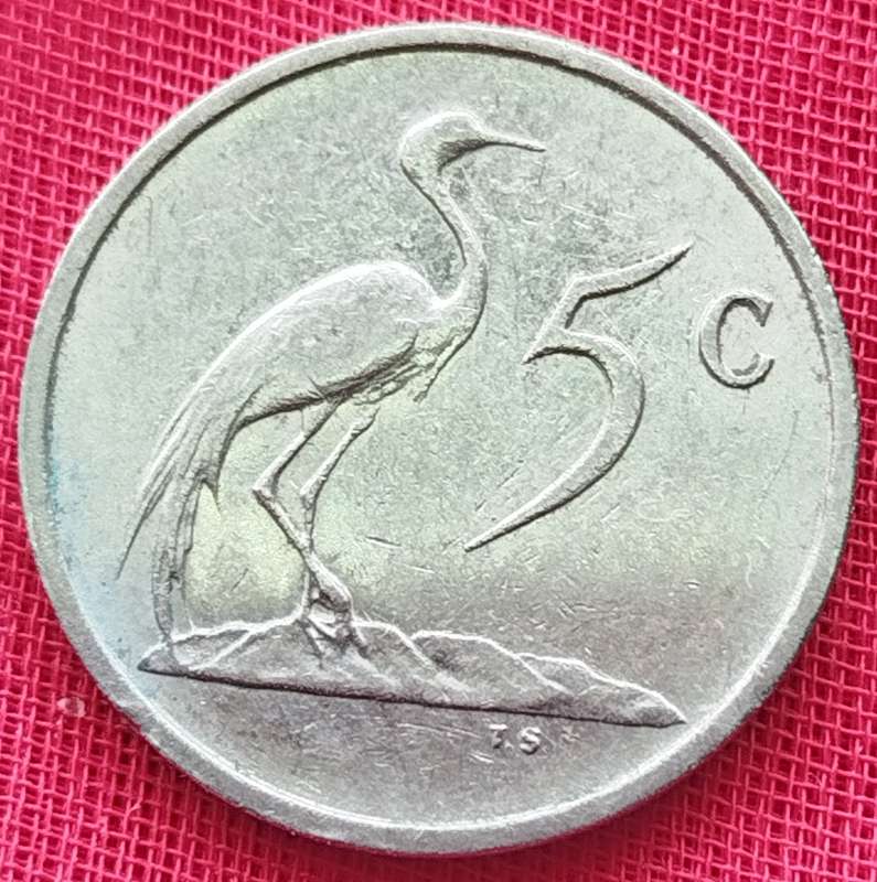 1987  5c   Coin     RSA           SUN15622
