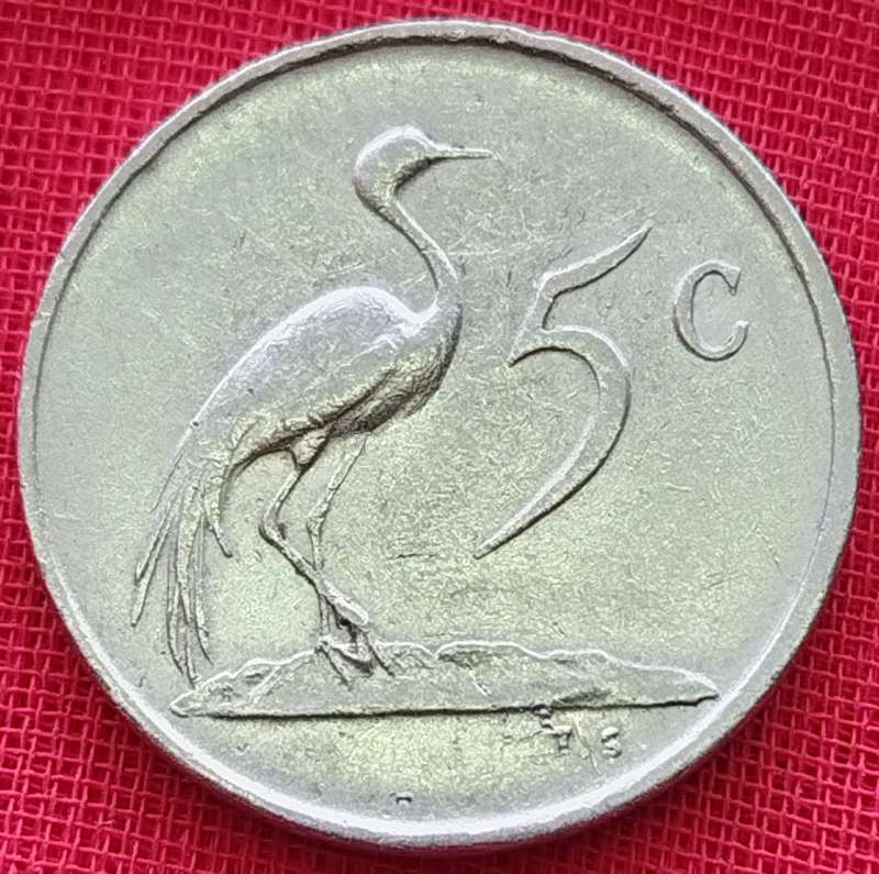 1978  5c   Coin     RSA           SUN15628