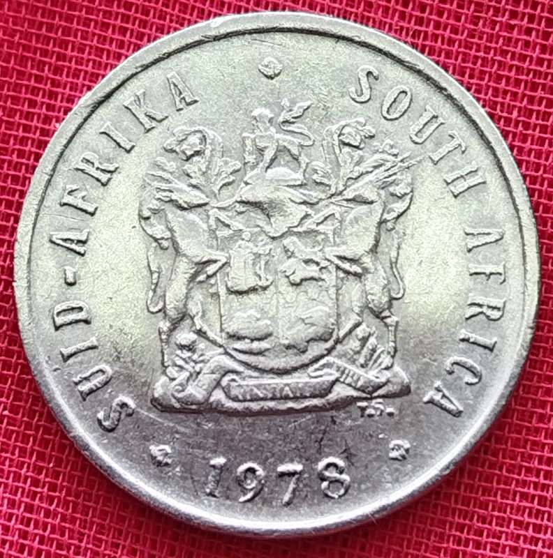 1978  5c   Coin     RSA           SUN15628