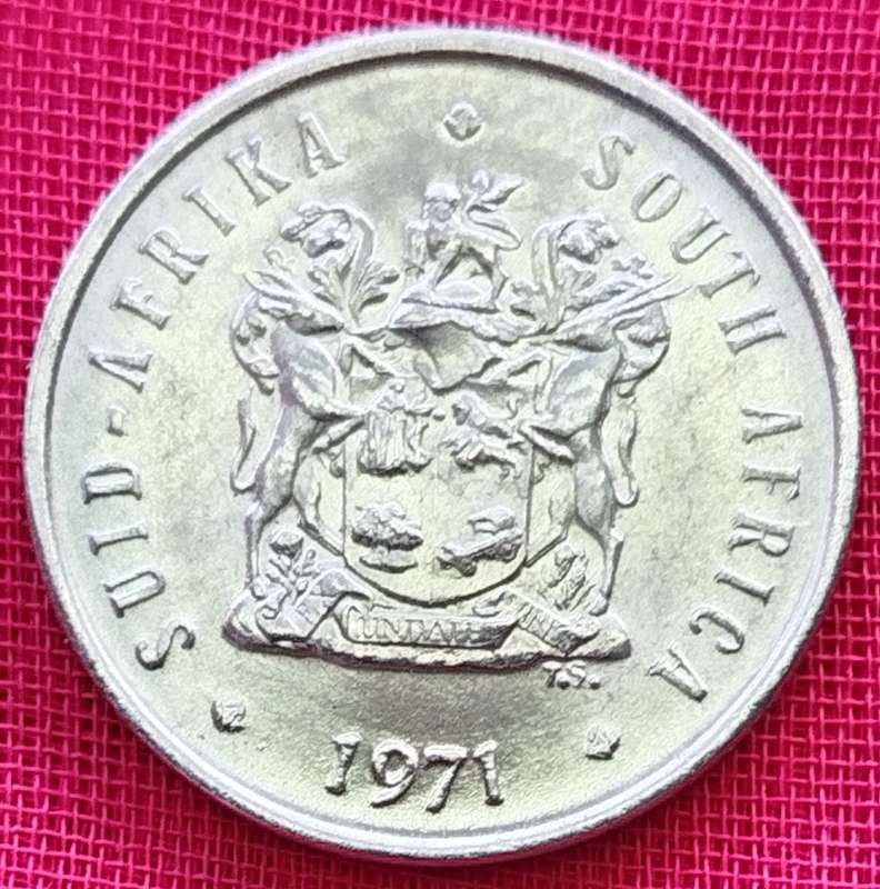 1971   5c  RSA                      SUN15713