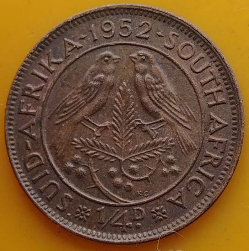 1952       QUARTER  PENNY  COIN        SA                       SUN15740