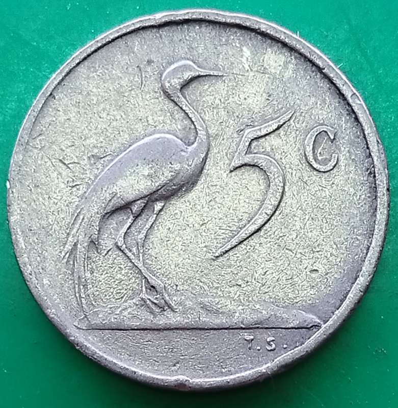 1966   5c   COIN   (English)       SUN15756