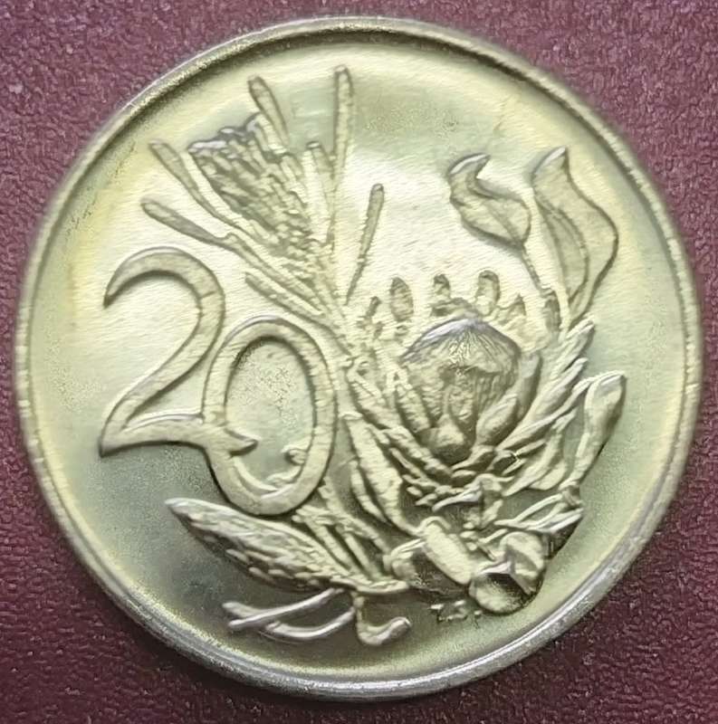 1975   20c   COIN  RSA                    SUN15786