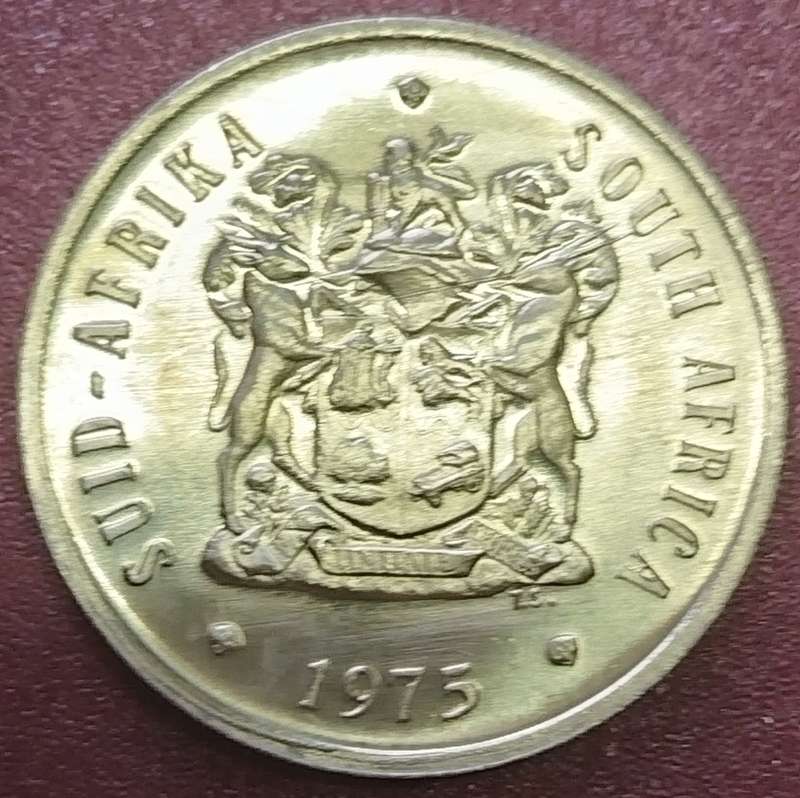 1975   20c   COIN  RSA                    SUN15786
