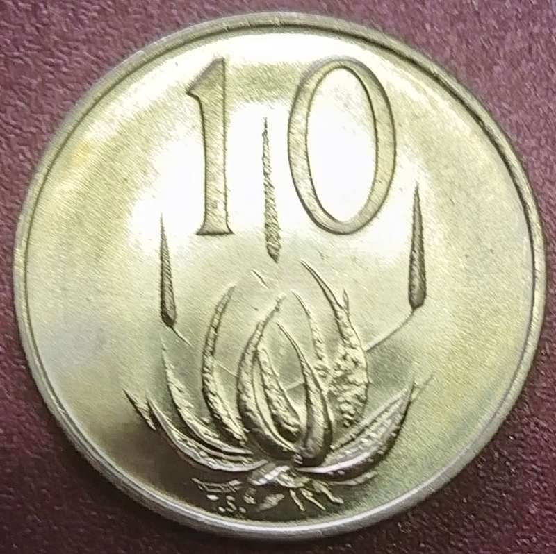 1975   10c   COIN  RSA                    SUN15788