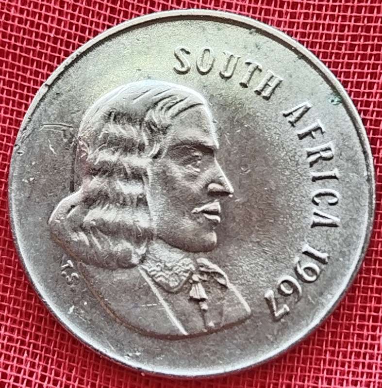 1967   5c   COIN   (English)       SUN15819