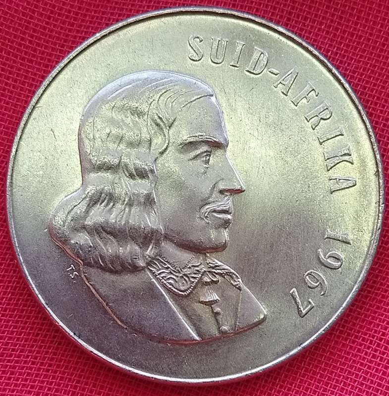 1967  50c   COIN   (Afrikaans)       SUN15836