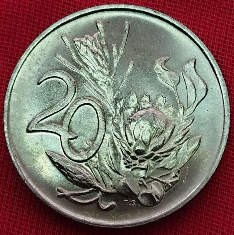 1975   20c   COIN  RSA                    SUN15864