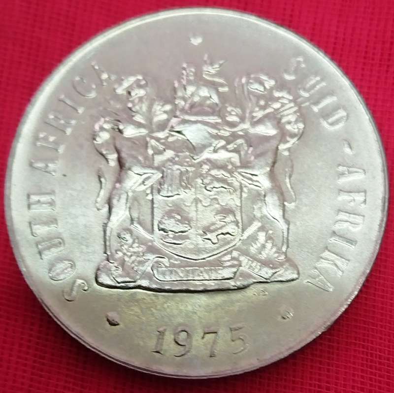 1975   50c   COIN  RSA                    SUN15870