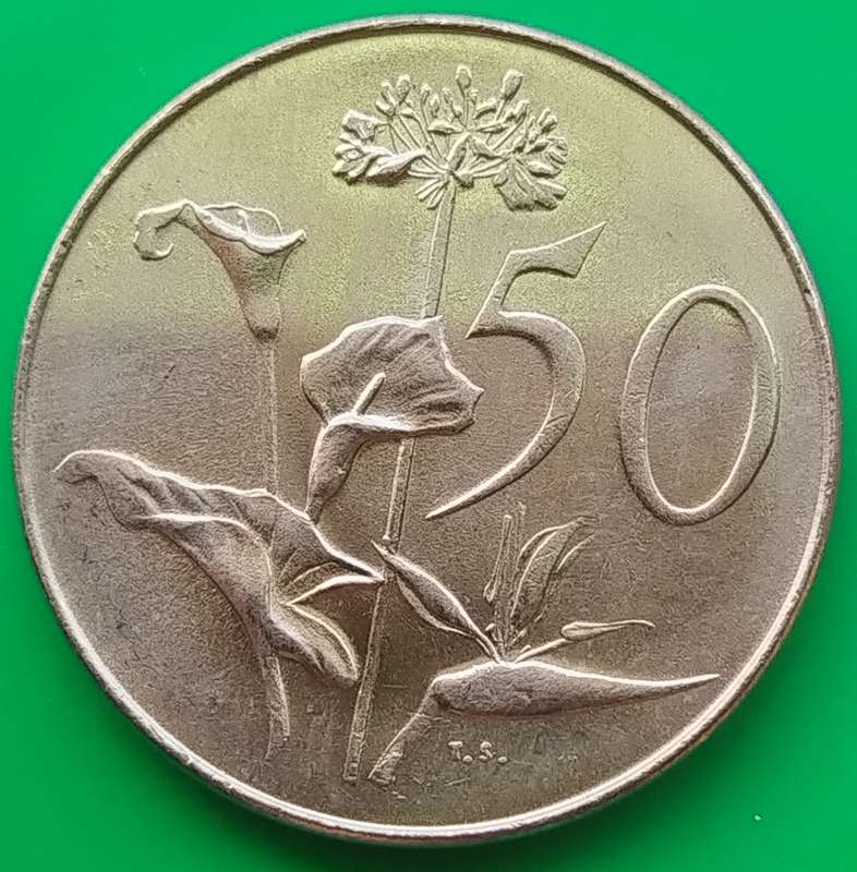 1967  50c   COIN   (Afrikaans)       SUN15891