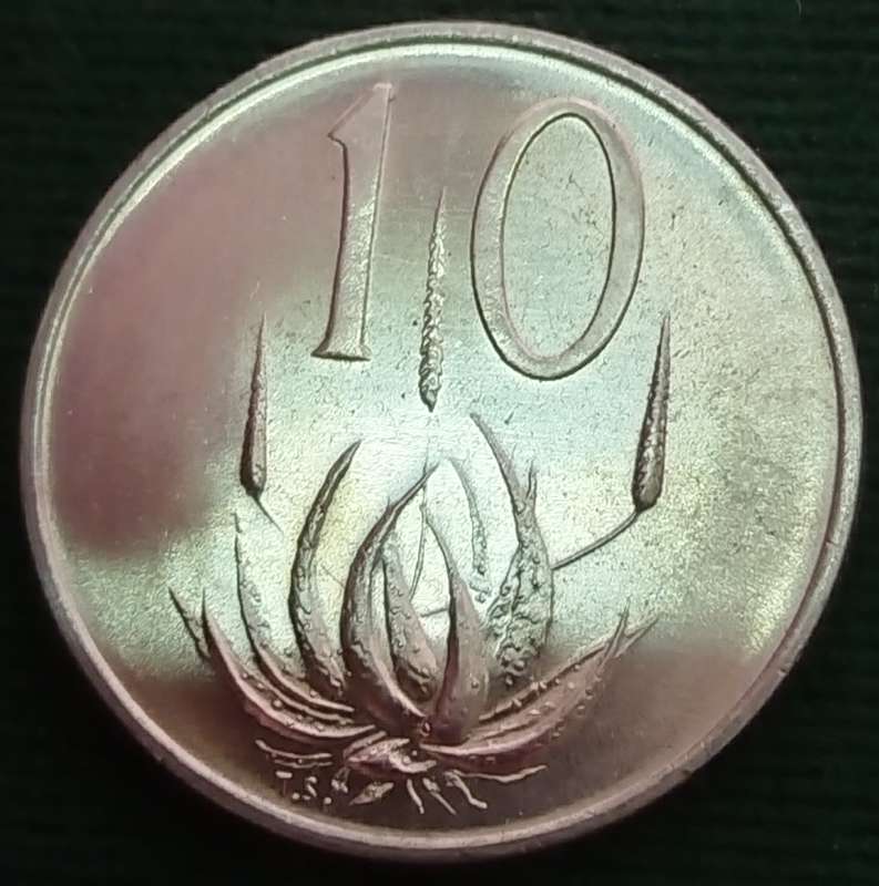 1975   10c   COIN  RSA                    SUN15915