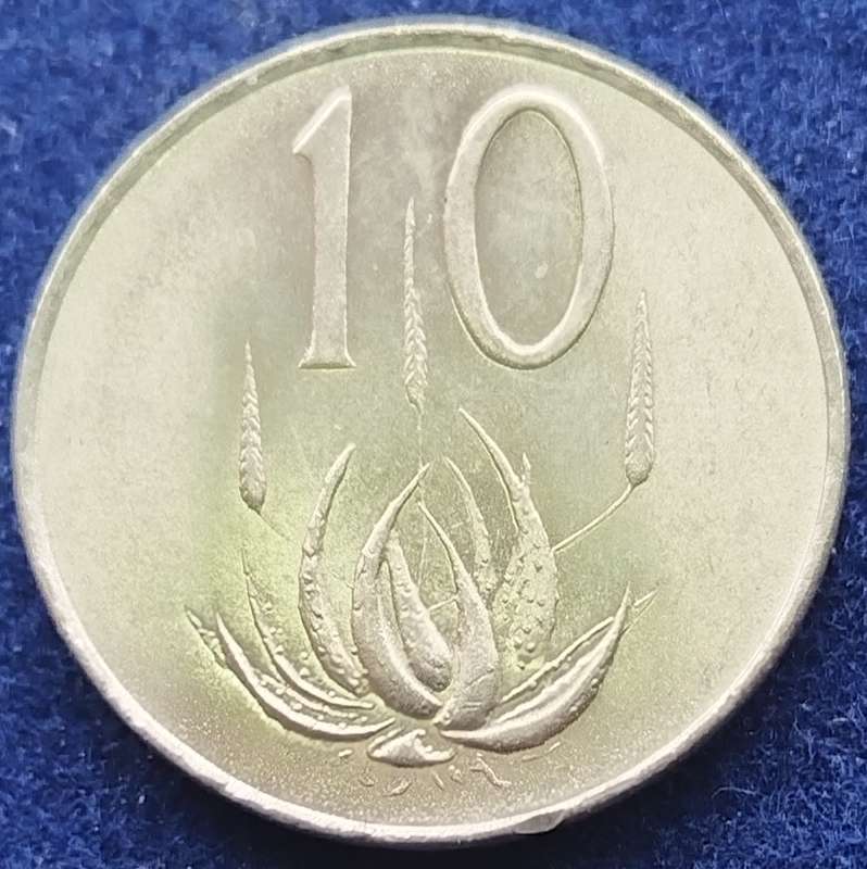 1970  10  CENT      RSA       SUN15924
