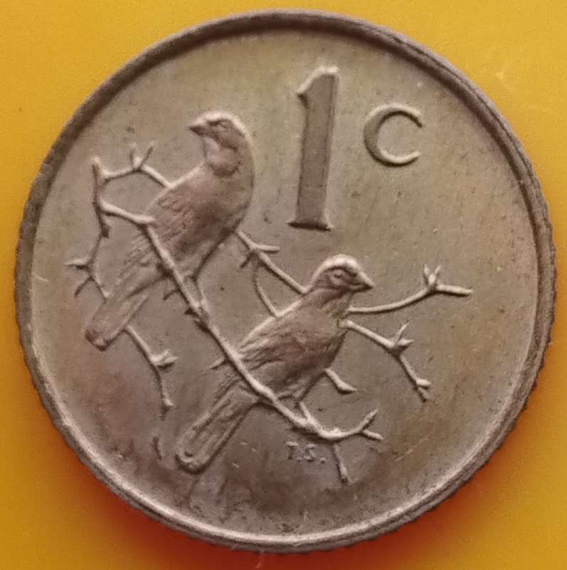 1970  1 CENT      RSA       SUN15934
