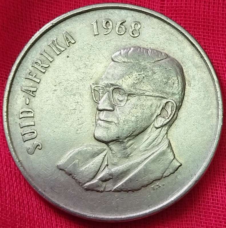 1968   50c   COIN   (Afrikaans)       SUN15954