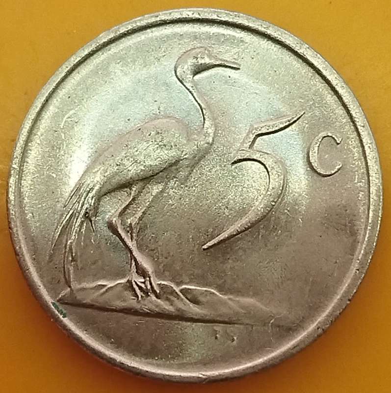 1986   5c   Coin                SUN15995