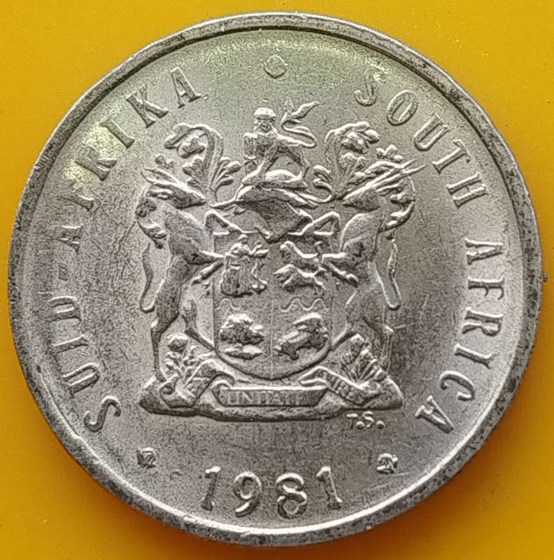 1981   5c  RSA                      SUN16031