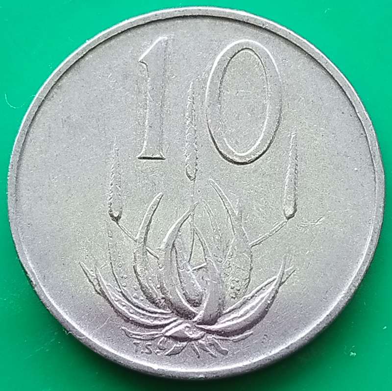 1966   10c   COIN   (Afrikaans)       SUN16038