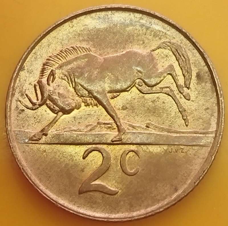 1985   2c   COIN  RSA                    SUN16071