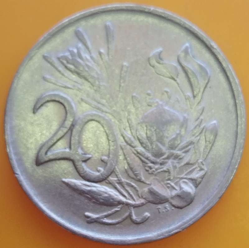 1983   20c   COIN  RSA                    SUN16080