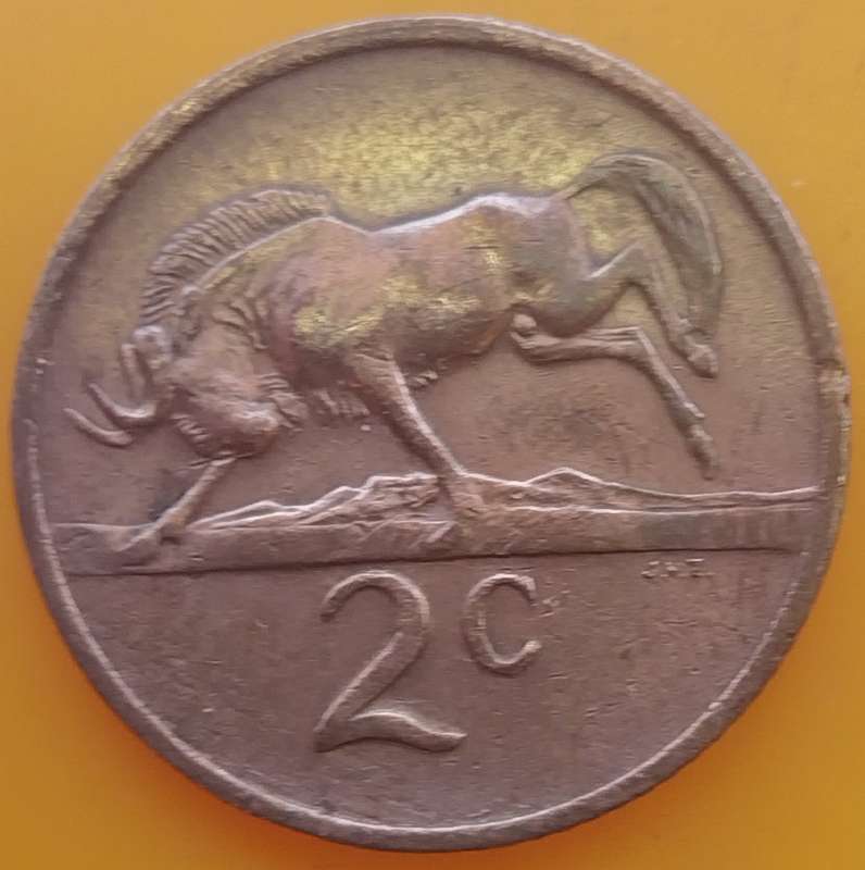 1970   2c   COIN  RSA                    SUN16083