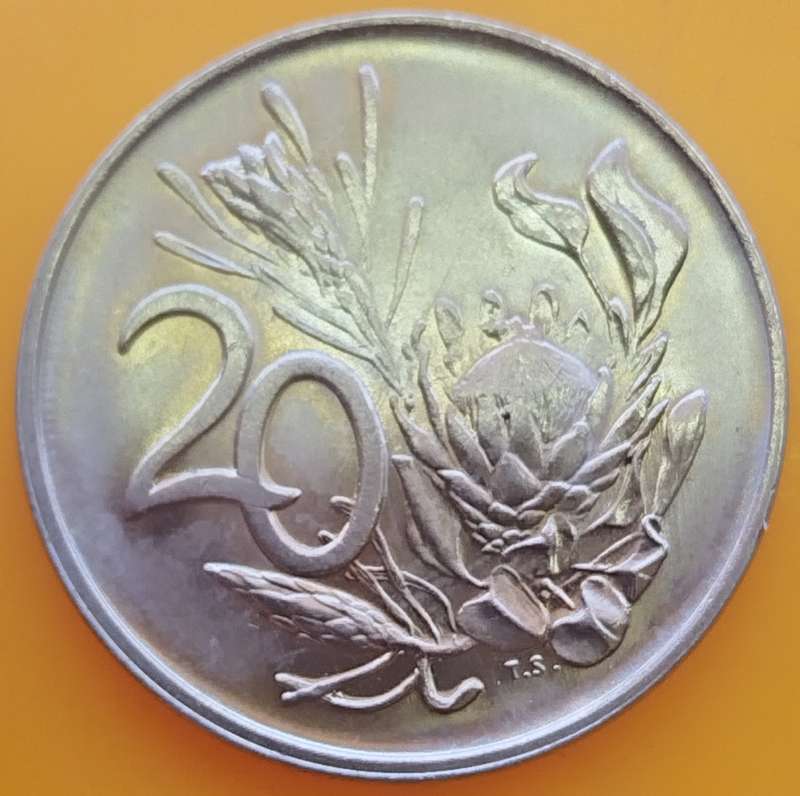1989   20c   COIN  RSA                    SUN16084