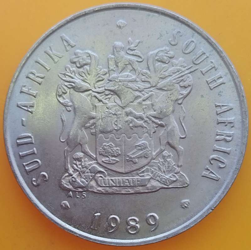 1989   20c   COIN  RSA                    SUN16084