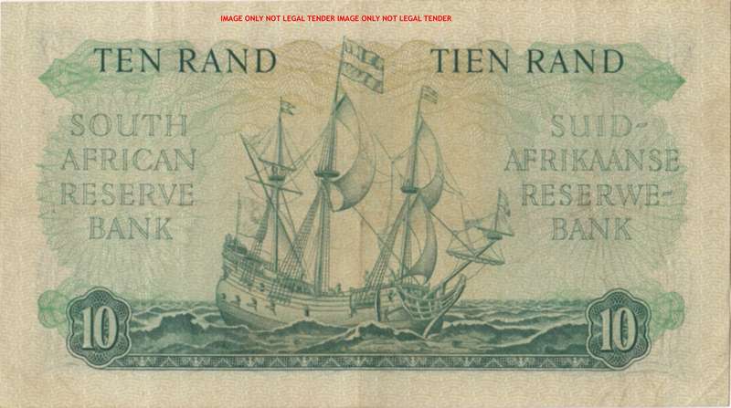 MH DE KOCK      R10  Banknote     C1 568324        SET080