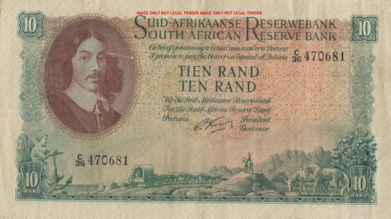 G RISSIK      R10  Banknote     C36 470681      SET080