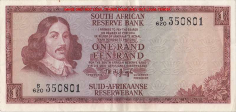 TW DE JONGH   R1   NOTE         B620 350801         SET025